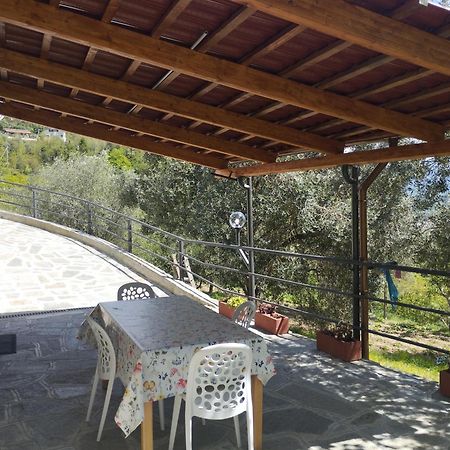 Villa Degli Ulivi Tivegna Bagian luar foto
