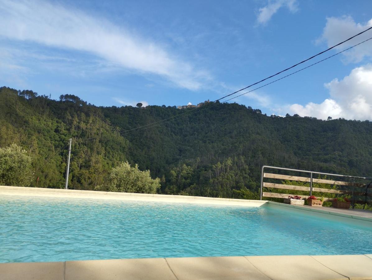 Villa Degli Ulivi Tivegna Bagian luar foto
